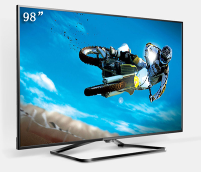 98寸智能液晶顯示器，98寸網絡云電視